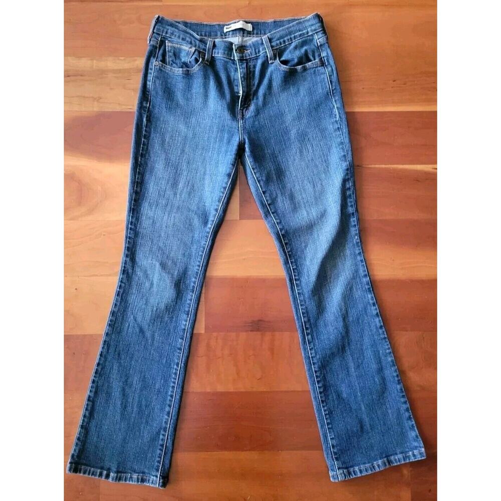 Women's Levis 515 Bootcut Blue Denim Jeans Size 10 M 30×32